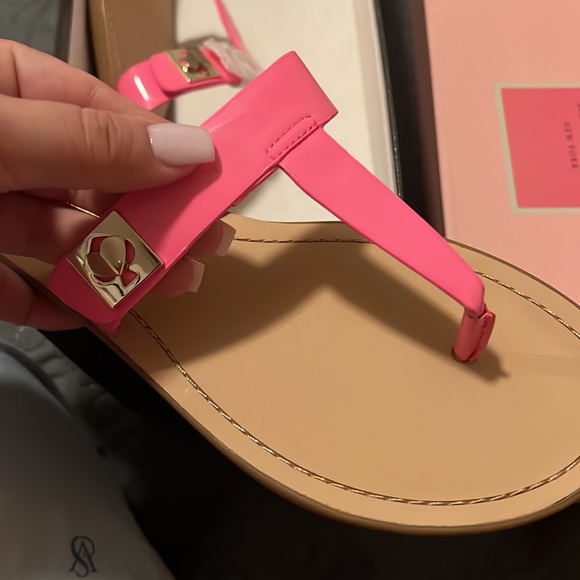 Kate Spade sandals NWT pink 8.5 - Picture 5 of 6